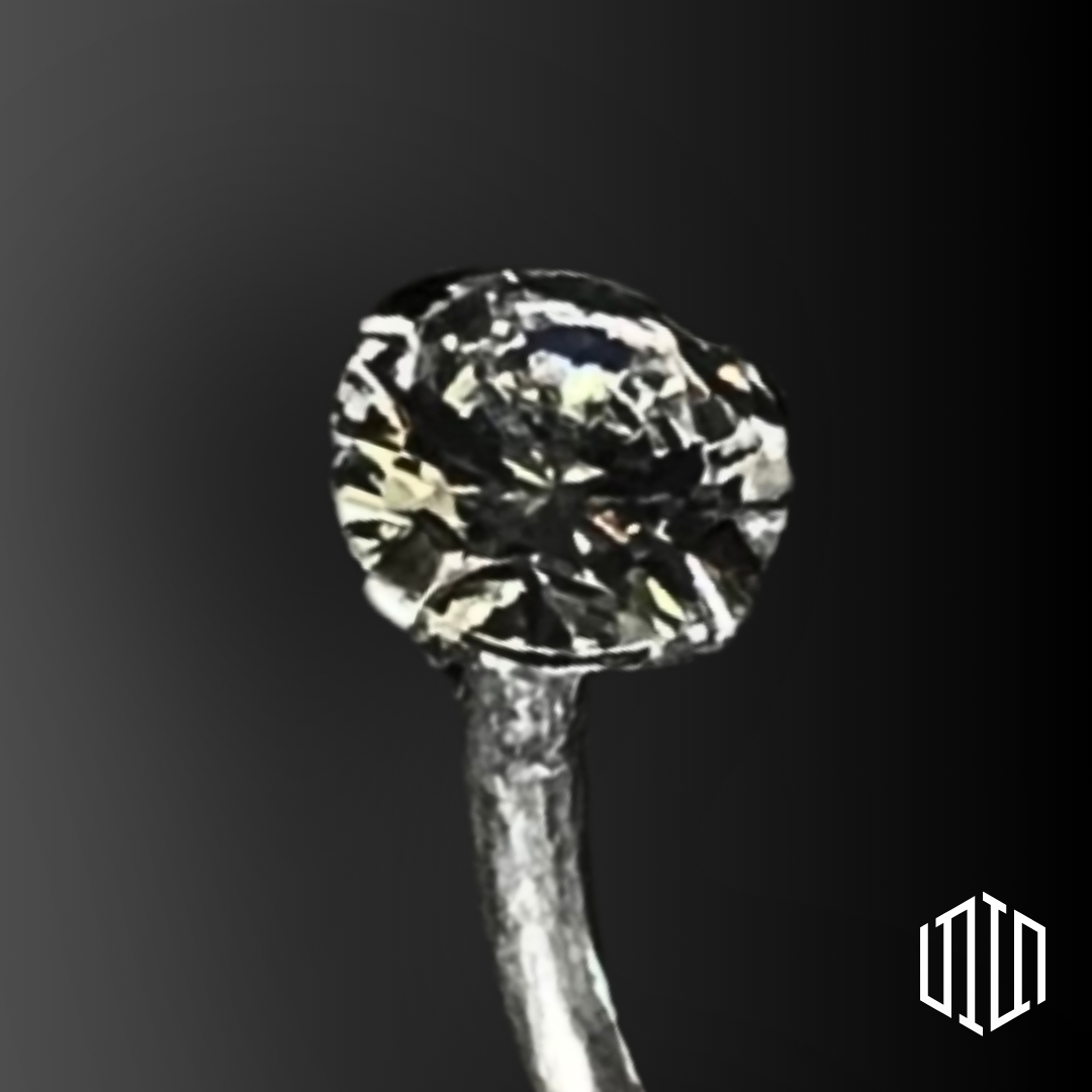 Piercing ombelico a vite con cristalli Swarovski 056 - immagine 7