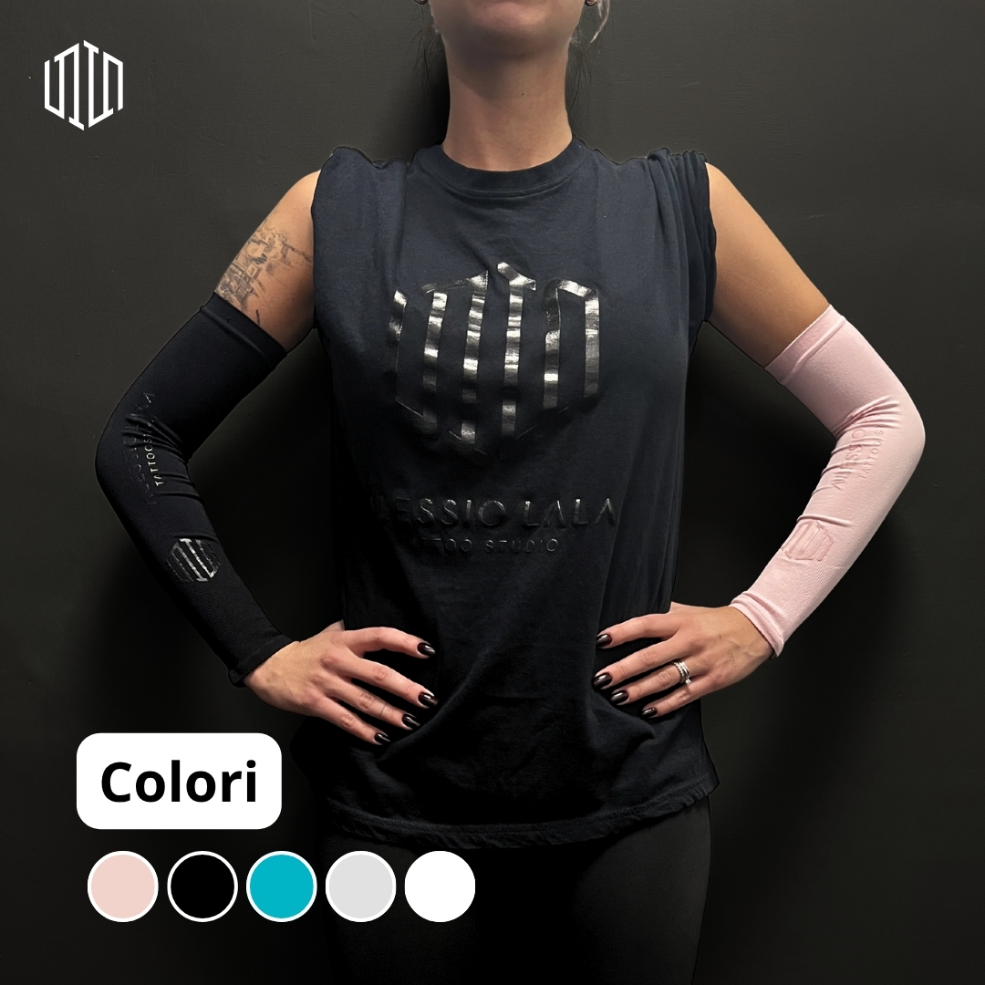 Manicotti Protettivi Tattoo – Termici, Traspiranti, Anti-UV, Elasticizzati Unisex - immagine 10